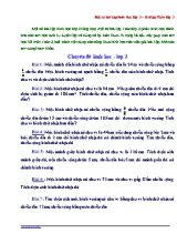 Một số bài tập hình học Lớp 3